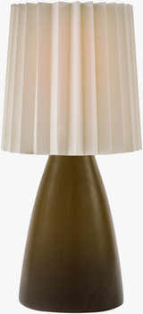 Cocconato Dark Brown Ceramic Table Lamp