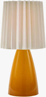 Cocconato Orange Ceramic Table Lamp