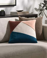 Glemsford Multicolor Geometric Throw Pillow