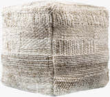 Moriguchi Ivory Outdoor Pouf - Clearance