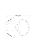 Gorredijk Black Table Lamp