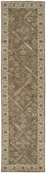 Feizy Eaton Traditional Oriental - Green/Brown/Taupe Area Rug