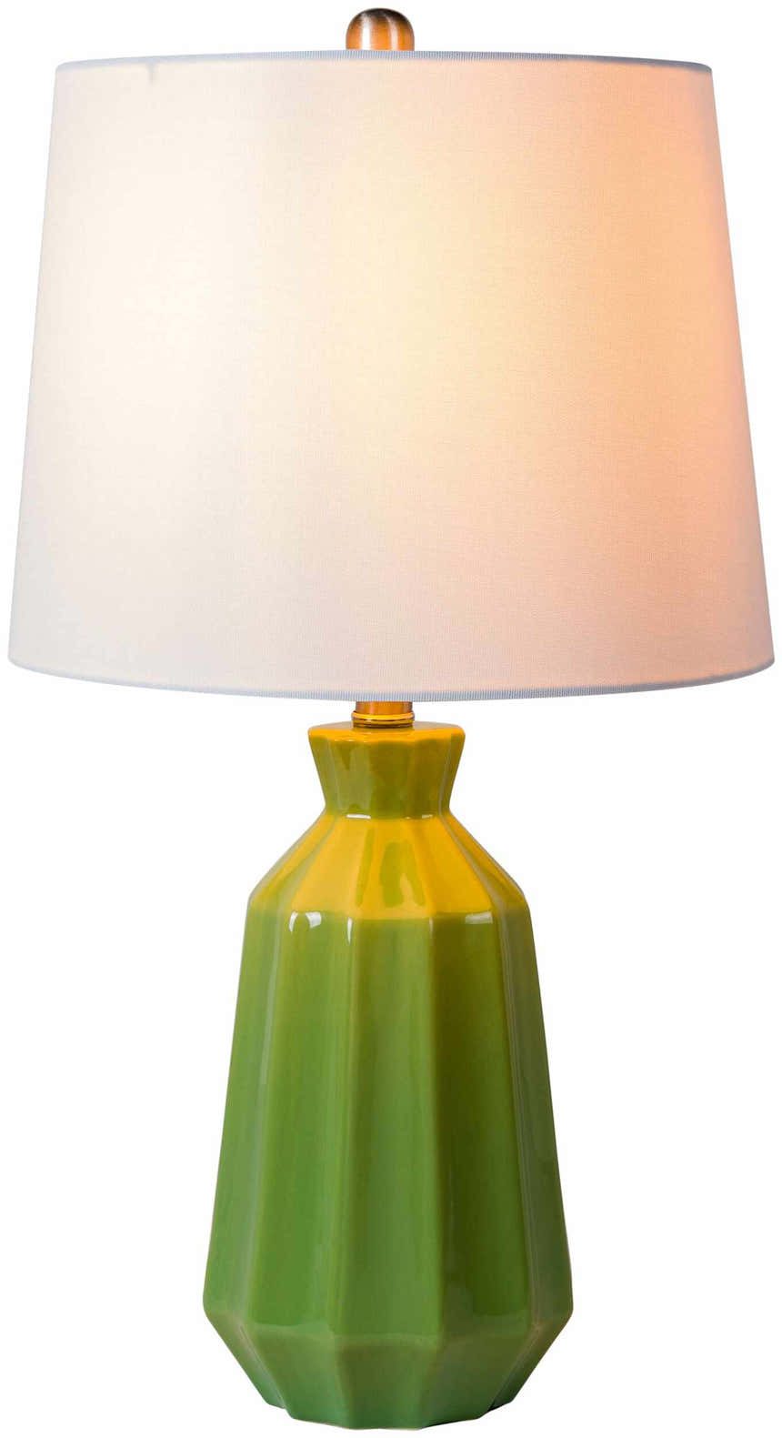 Schlettau Green Table Lamp - Clearance