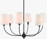 Rudziczka Black Chandelier