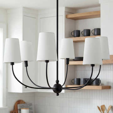 Rudziczka Black Chandelier