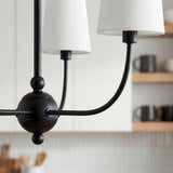 Rudziczka Black Chandelier
