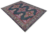 Hand Knotted Charcoal, Silver and Pink Traditional Custom Made Wool Area Rug