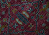 Hand Knotted Maroon and Gold Traditional Antique Style Wool Area Rug