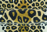 Hand Tufted Animal Leopard Gold And Black 3x5 Wool Area Rug