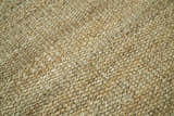 Hand Woven Natural Fiber Brown Natural Jute Rug