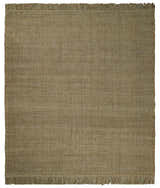 Hand Woven Natural Fiber Brown Natural Jute Rug