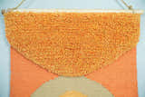 Hand Woven Wool Tapestry Terracotta Bohemian Modern Wall Hanging | WH11