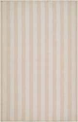 Made to Order Custom Size Carpeneto Beige Striped Outdoor Area Rug