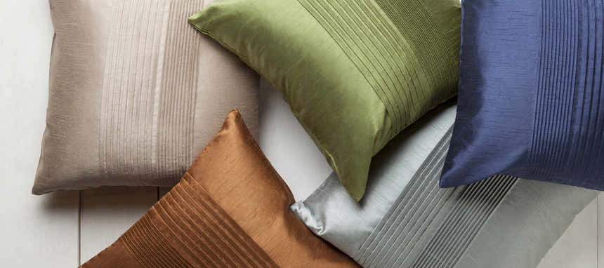 Crawfordville Tan Square Throw Pillow