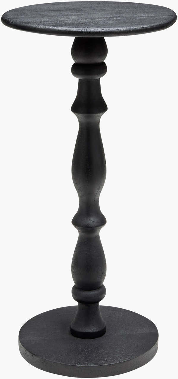 Charcoal Traditional End Table for sofa or lounge seating
