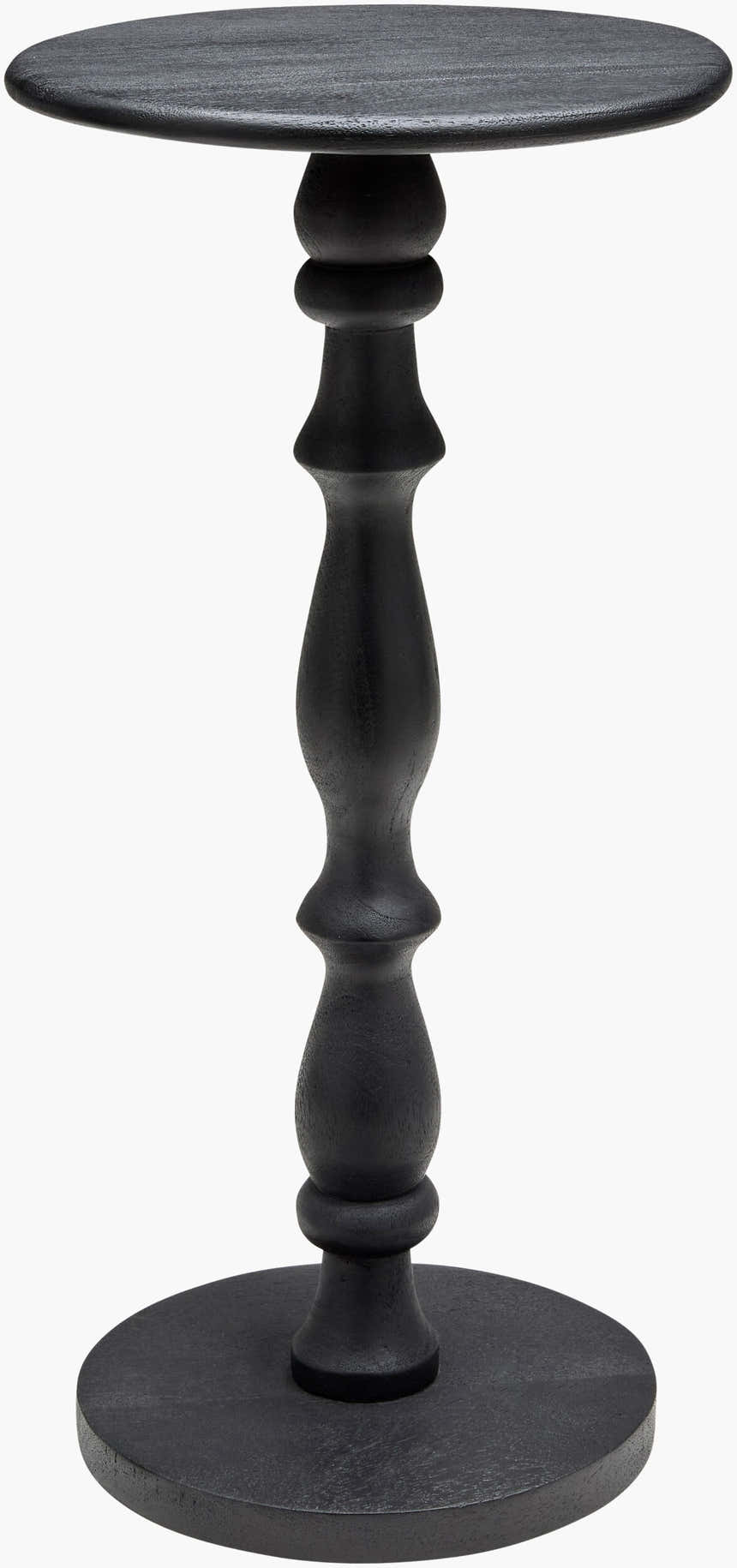 Charcoal Traditional End Table for sofa or lounge seating