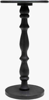 Charcoal Traditional End Table for sofa or lounge seating