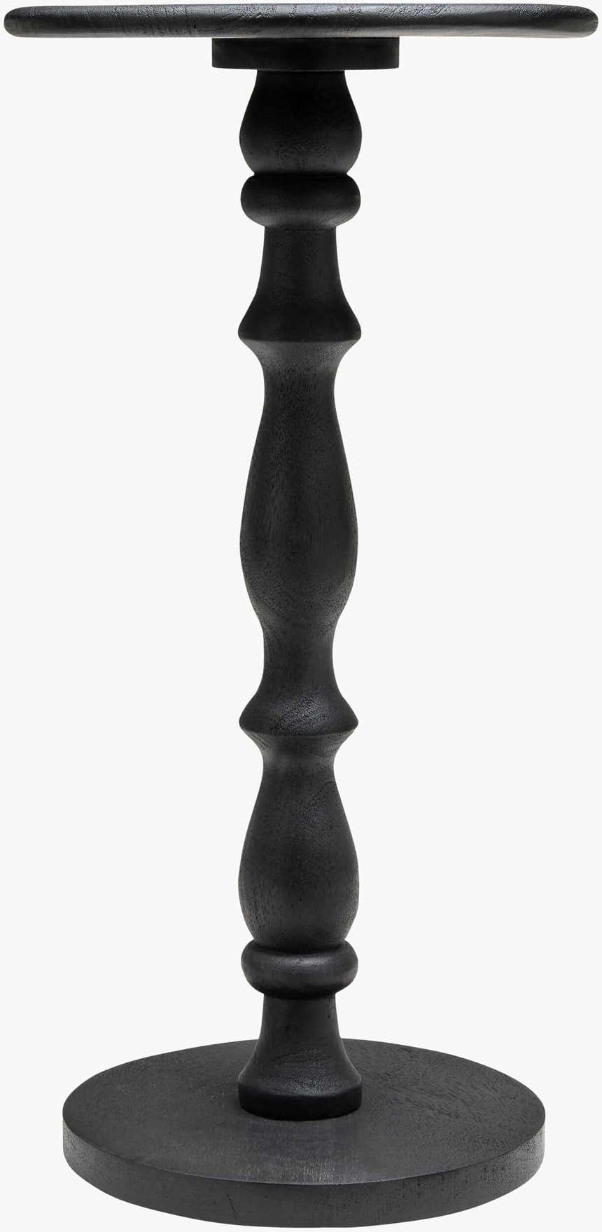 Charcoal Traditional End Table for sofa or lounge seating