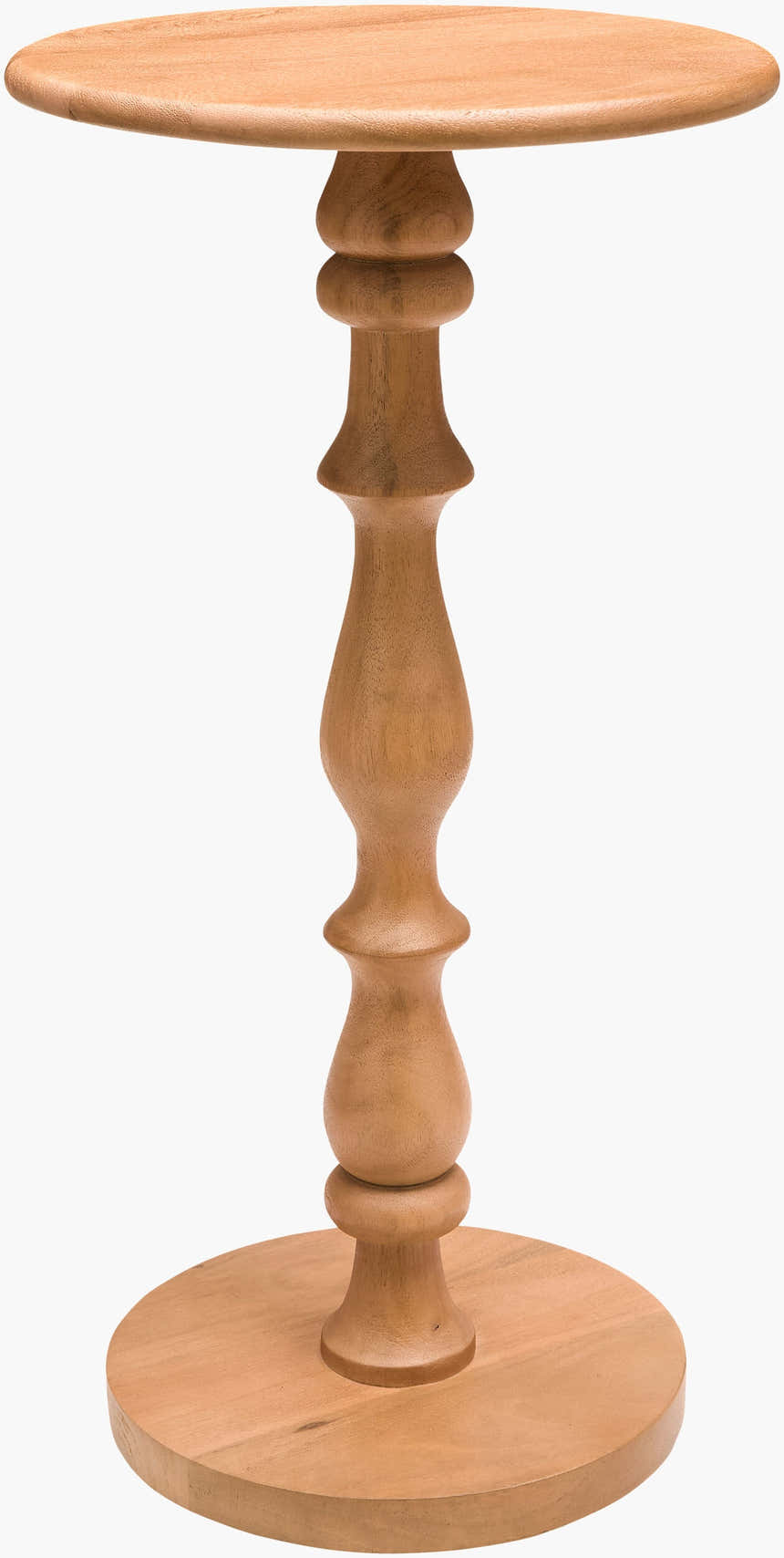 Orange Traditional End Table for sofa or lounge seating