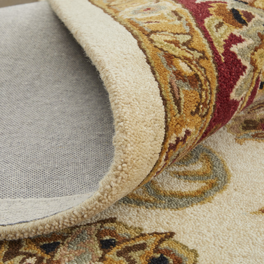 Feizy Wagner Traditional Oriental - Tan/Gold/Red Area Rug