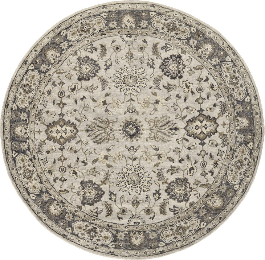 Feizy Eaton Traditional Oriental - Gray/Ivory/Taupe Area Rug