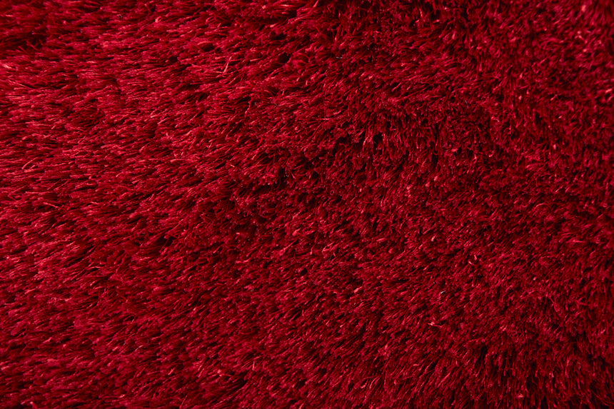 Feizy Indochine Modern Solid - Red/Purple Area Rug