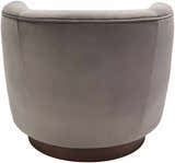 Hithadhoo Dark Red Swivel Chair