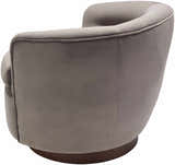 Hithadhoo Dark Red Swivel Chair