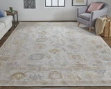 Feizy Wendover Transitional Oriental - Ivory/Tan Area Rug