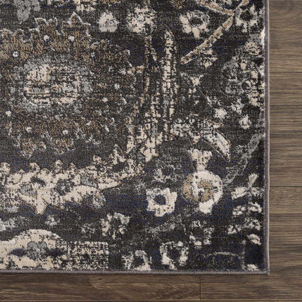 Sample Georgiana Black Area Rug
