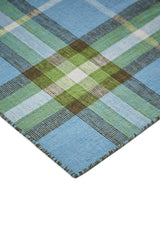 Feizy Crosby Transitional Plaid - Blue/Green/Black Area Rug - Clearance
