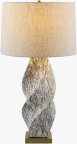 Photharam Dark Red Table Lamp