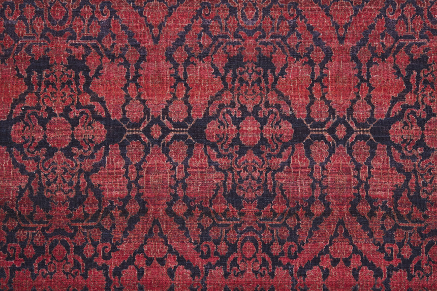 Feizy Voss Transitional Trellis & Lattice - Red/Black Area Rug