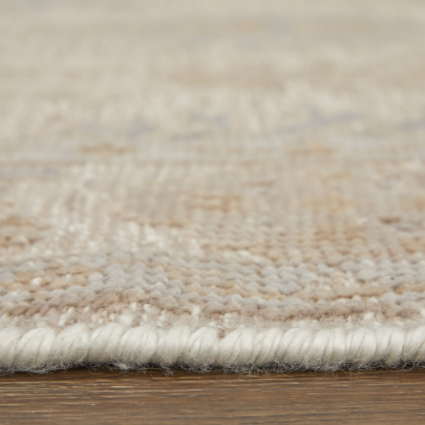Feizy Wendover Transitional Oriental - Ivory/Tan/Blue Area Rug