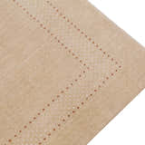 Ivory Contemporary Design Hand Loomed Wool Area Rug