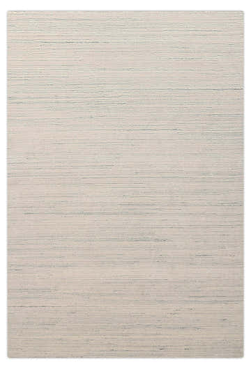 Ivory Modern Style Hand Loomed Wool Area Rug