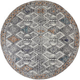 Feizy Arazad Transitional Geometric - Black/Ivory/Green Area Rug
