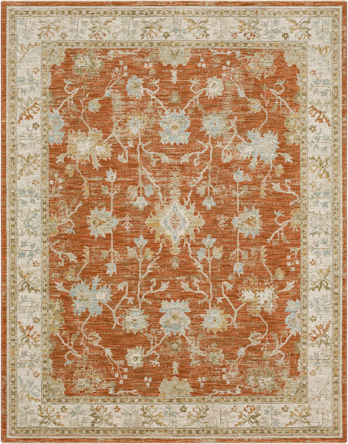 Karastan Iznik Rust Area Rug