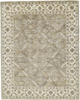 Feizy Eaton Traditional Oriental - Green/Brown/Taupe Area Rug