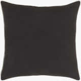 Montmorency Black Floral Elegance Throw Pillow - Clearance