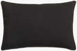 Montmorency Black Floral Elegance Throw Pillow - Clearance