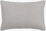 Cookley Gray Floral Throw Pillow - Clearance