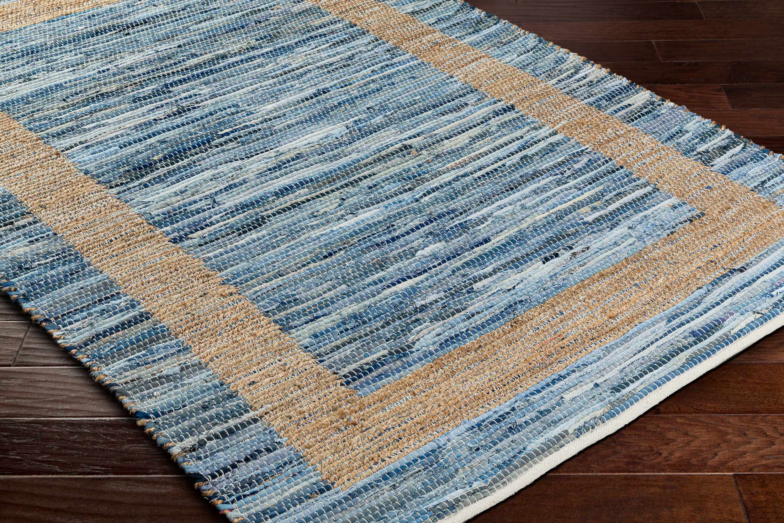 Ghita Recycled Blue Jean Rug - Clearance – Boutique Rugs