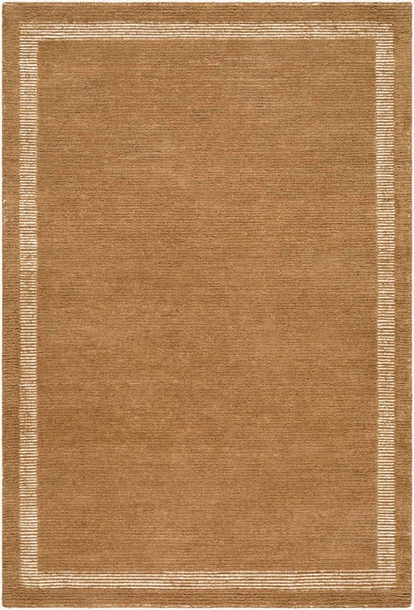 Sample Tufape Brown Modern Minimalist Handmade Area Rug