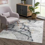 Fremantle Gray Marble Rug