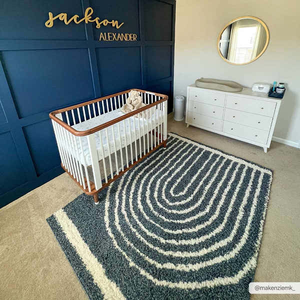 Sample Jola Blue Area Rug - Clearance
