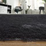 Feizy Indochine Modern Solid - Black Area Rug