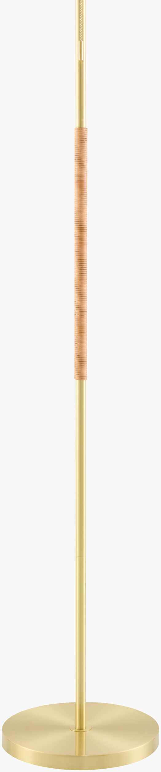 Red Traditional Floor Lamp with linen details for living rooms or reading corners