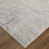 Feizy Whitton Modern Abstract - Gray/Tan/Ivory Area Rug