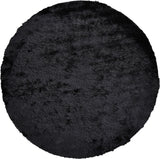 Feizy Indochine Modern Solid - Black Area Rug